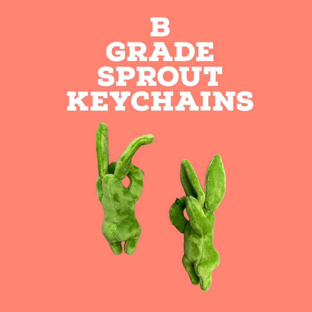B Grade Sprout Keychains – Little Sproutling Nursery