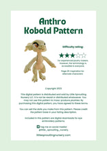 Load image into Gallery viewer, Anthro Kobold Pattern
