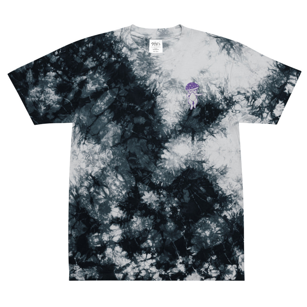 Poison Fly Agaric Oversized tie-dye t-shirt